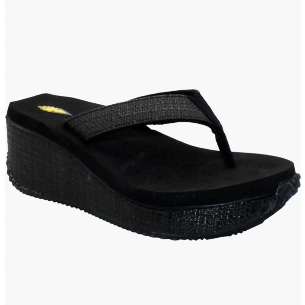 Volatile Bahama Platform Wedge Flip Flop (Women) ~ EUC